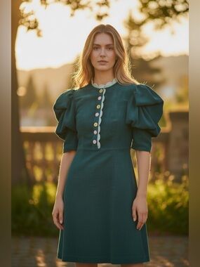 Celia B Alani Corduroy Mini Dress NWT Large
